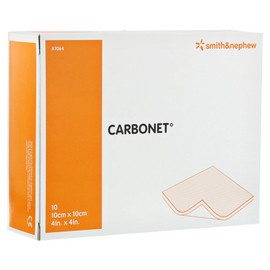 Carbonet Charcoal Square Dressing, 10 x 10 cm