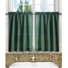 Ellis Curtain Stacey Tailored Tier Pair Curtains, 56" x 30",