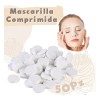 Mascara Facial Comprimida Pastilla