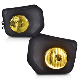 G-PLUS Lens Driving Fog Lights Bumper Lamp Bezel Kit Compatible with Toyota Tacoma 2016-2021 812200W040, TO2592124, 812100W050, TO2593124 neblineros para autos delantero faros antiniebla