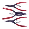 Wilde 3pc Lock Ring Pliers Set Compound Right Angle 90
