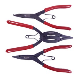 Wilde 3pc Lock Ring Pliers Set Compound Right Angle 90 Straight Black Oxide USA