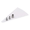 Tala Reuseable Icing Bag with 3 Stainless Steel Open Tip