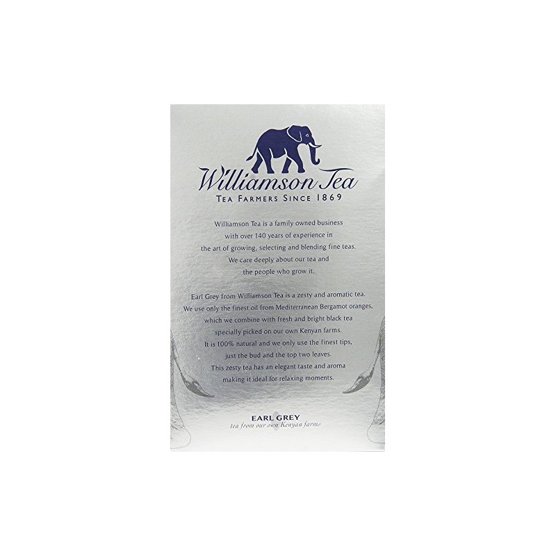 Williamson Tea Earl Grey 4-pack X 50 Teabags