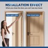 JAXYOOM Hidden Door Hinge 0.63 * 2.76Inch – 4Pcs Invisible