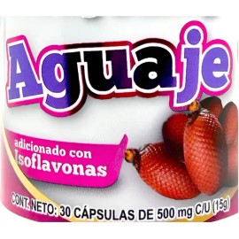 Aguaje Con Isoflavonas 30 Cápsulas Alexjenny