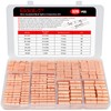 BAALA 520 PCS Non Insulated Butt Connectors Kit Pure Copper,