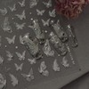 Butterfly Nail Art Stickers Decals 5D Embossed Butterfly Nail Decals
