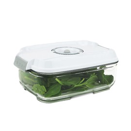PrepSealer Food Saving Airtight Meal Prep BPA-free Tritan Vacuum Container (1.4L) - Pump not Included