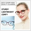 OCCI CHIARI Women's Blue Light Blocking Glasses High Power 3.0x,