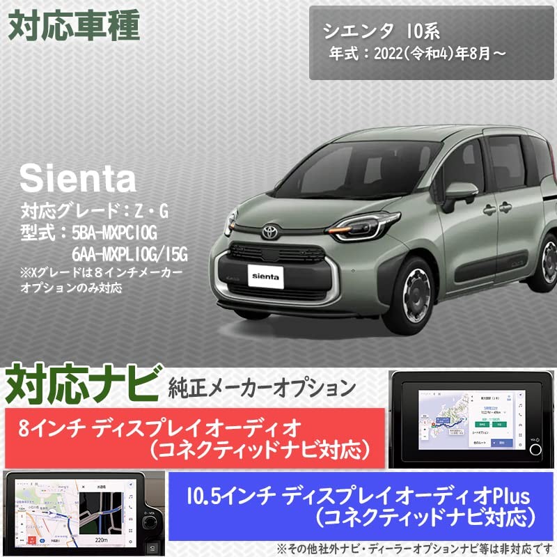 TV Viewable & Route Search, Guidance Possible, Display Audio (Connected