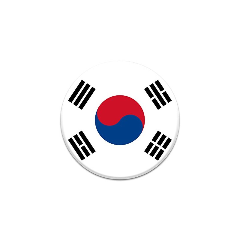 2X Sticker Set - South Korean Flag - for Phone
