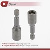 HEROFFIX 1 Pc Impact Socket Durable Hardware Tool 48mm Silver