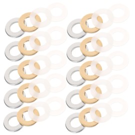 iplusmile 1set Nylon and Flat Washers Assortment for Household Appliances Gaskets for Screws Easy to Install Leak-Resistant Suitable for DIY Repairs and Mechanical Equipment