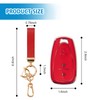 Rislobx 3 Button Key Fob TPU Shell for Chevy, Key