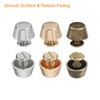 sourcing map 8 Set Rivets Stud Handbag Purse Feet 1/2"