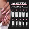 Nail Tips for Gel Nails, Venares 500 Pieces Acrylic Artificial