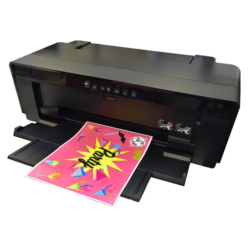 Printable Magnetic Sheets, Inkjet Printable Matte Paper, A4, White, Design