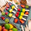 Jumbo Lolly Sticks 300 Giant Wooden Lollipop Sticks Natural Wood