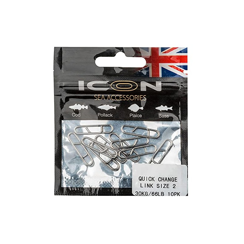 Leeda Icon Link and Rig Clips: Quick Change Link Clip