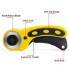 WORKLION 45mm Rotary Cutter Set: Ergonomic Rotary Cutter with Safety