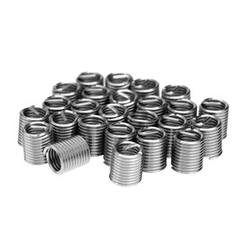 OTOTEC 25 Stücke M8x1,25x2D Edelstahl Helicoil Drahtgewinde Schraubeinsätze Reparatur Werkzeug Set