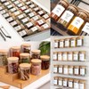 GPOVVIMX GPOVVIMX 12 Pcs Glass Spice Jars with Bamboo Airtight
