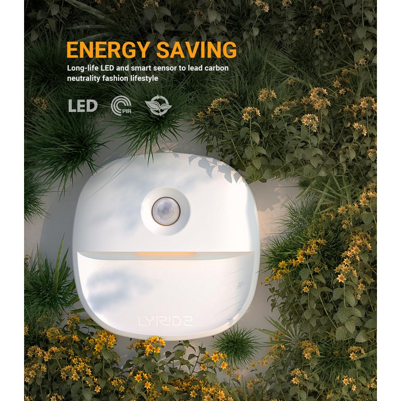 Lyridz Night Lights Plug Into Wall, Dusk to Dawn Sensor,