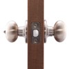 Copper Creek EK2030SS Egg Door Knob, Privacy Function, 1 Pack,