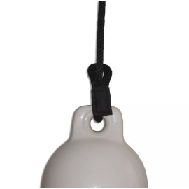 Mad Dog Products Lime Green Boating Fender Line - 3/8" x 8' - Sold in Pairs - Made in the USA