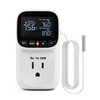 ZILLSEA Digital Temperature Controller, Heating & Cooling Thermostat Plug Outlet,
