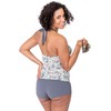 Petit Amour Maternity Tankini Set Tukini Cup B/C/D Grey Multicoloured,