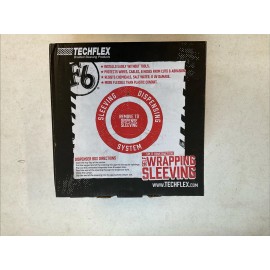 TECHFLEX NEW BOX OF TECHFLEX F6N1.50PG Braided Sleeving,1.500 In.,25 ft., PLATINUM GRAY