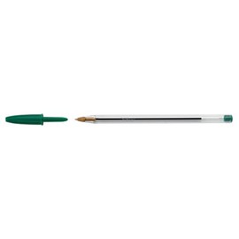 BIC Cristal ® ® BIC Cristal Medium, Green, 0.4 MM