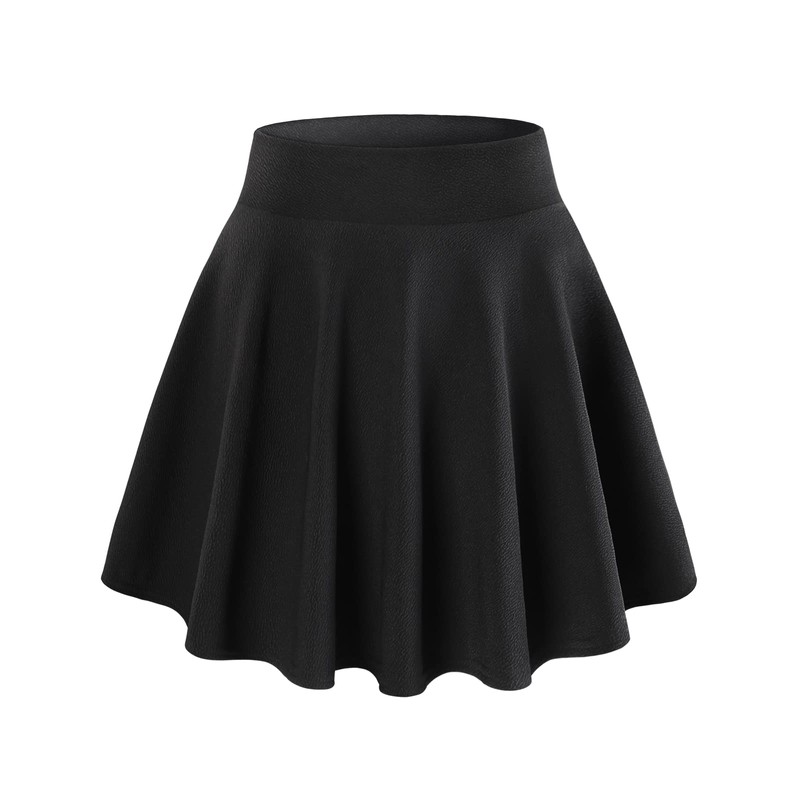 DJT Fashion Skater Miniskirt with Shorts for Women and Girls,
