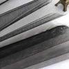 1.8mx1M High Hardness Resin Net Mesh Fabric, Black Bridal Veil