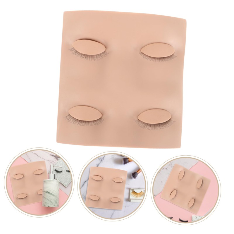 Beavorty Lash Practice Module Removable Practice Lashes Practice Eyelids for