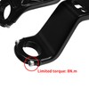 TCMT Black Front Fairing Support Bracket Mount Kit Fit For