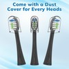 6 Pack Replacement Replacement Brush Heads for Waterpik Sonic Fusion