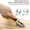 Qegtnk 1 Pcs Staple Puller Tool Heavy Duty Staple Remover