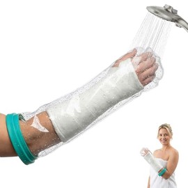 Protector de Yeso Impermeable para Brazo,Protector Impermeable para Brazo de Adulto,Reutilizables,para Lesiones, Fracturas, Vendajes (Brazo Corto de Adulto)