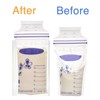Flat Breastmilk Freezer Storage Organizer, Milk Bags Organizer for 3oz,