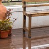 Furniture feet, black, keep perfectly away from the floor, square