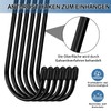 JatilEr S Hooks Large 9 Inch Pack of 6 Hooks