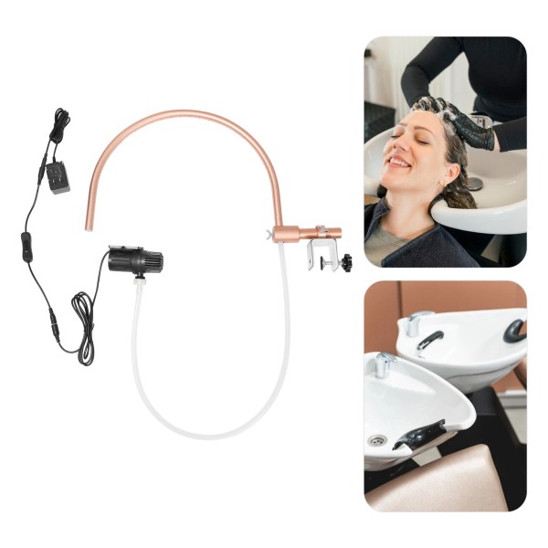 TBvechi Head Spa Equipment Frame w/ Pump Water Circulation Accessories