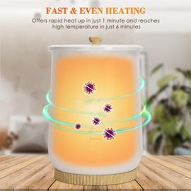 Keenray Towel Warmers, Luxury Bucket Towel Warmer, Large Towel Warmer for Bathroom, Auto Shut Off, Fits Up to Two 40"X70" Oversized Towels, Bathrobes, Blankets, PJ's and More, CL1