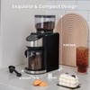 Gevi Electric Coffee Grinder | 35 Grind Settings | Conical