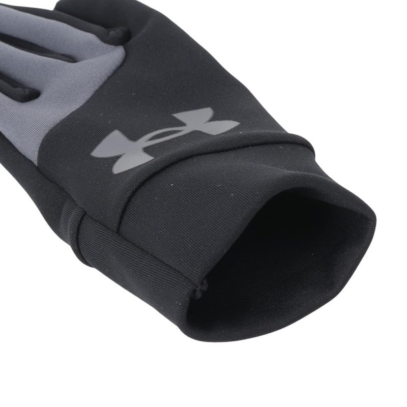 UA Y STORM LINER GLOVES 6007979 (001) BLACK YM
