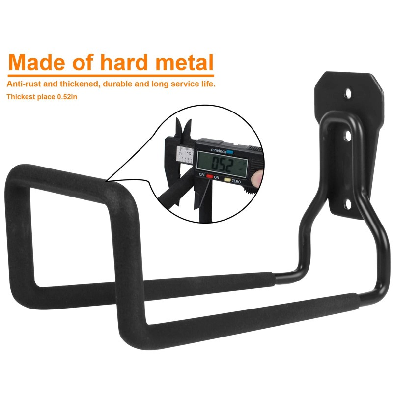 Peomev Metal Garden Hose Holder - Heavy Duty Hose Hanger