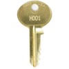 Hudson H027 Mailbox Replacement Key H027
